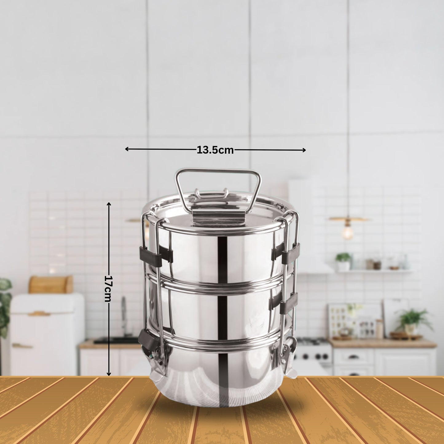Alpha Tiffin Box Set of 3- 1650ml