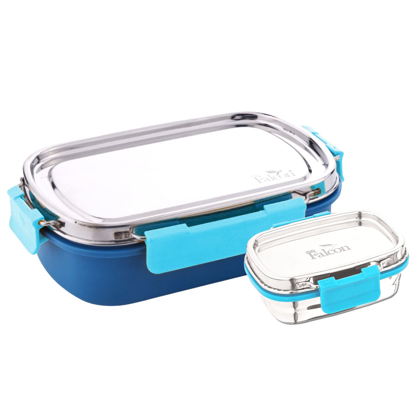 PddFalcon Stainless Steel Comet Mate Microwave-Safe Lunch Box 2in1 - 930ml