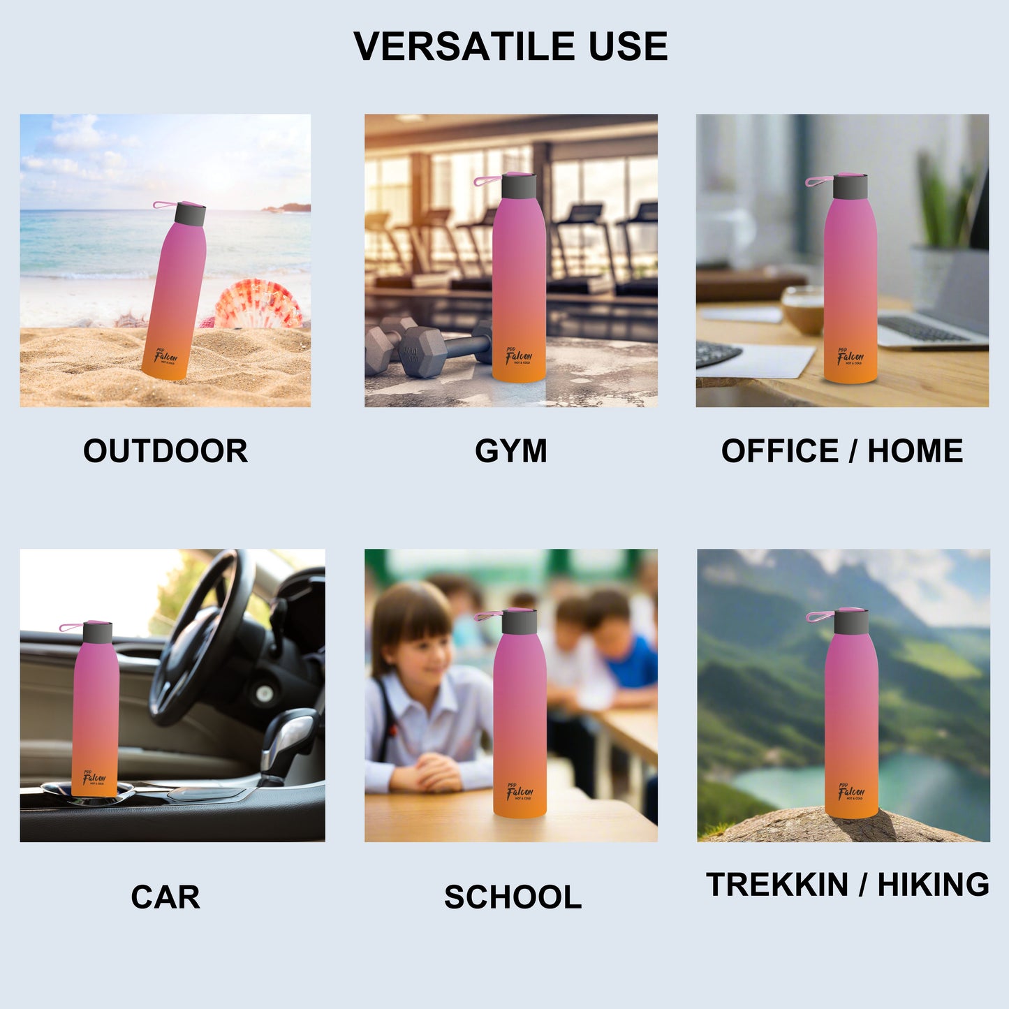 Stylo Insulated Water Bottle Dawn 750ml