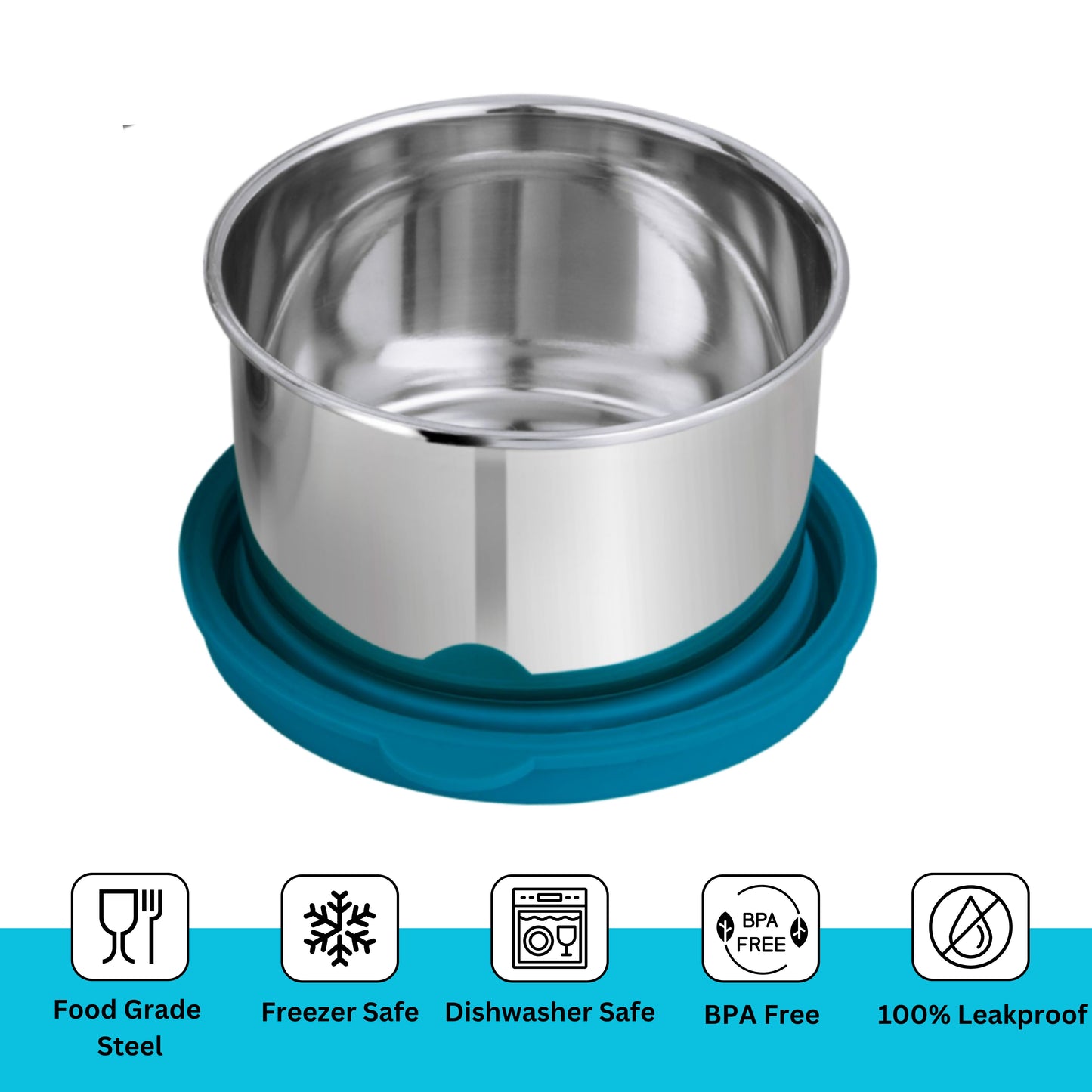 Dura Executive Lunch Box Set of 5- 1830ml