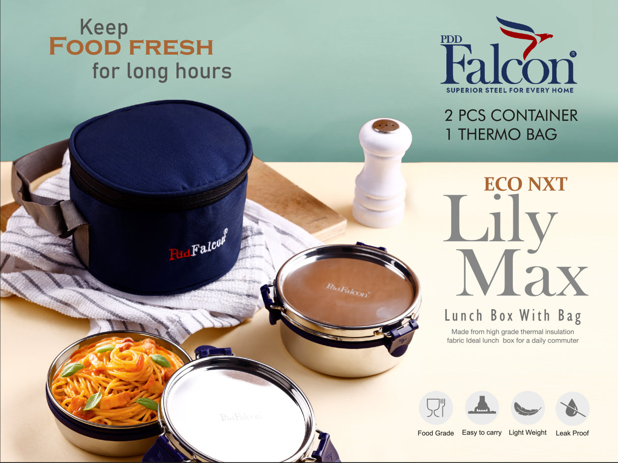 EcoNxt Lunch Box Lily Set of 2 - 700ml