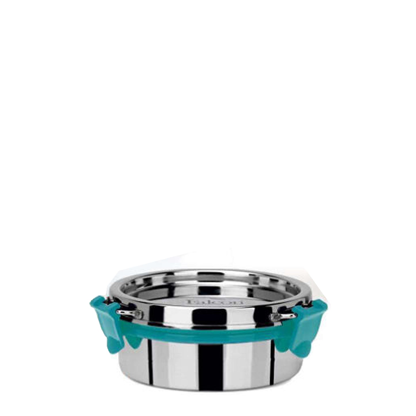 Econxt containers with detachable clamps, a free clamp and silicon ring. It is fully leakproof, stackable, crack and rust proof, mirror polish and BPA free.