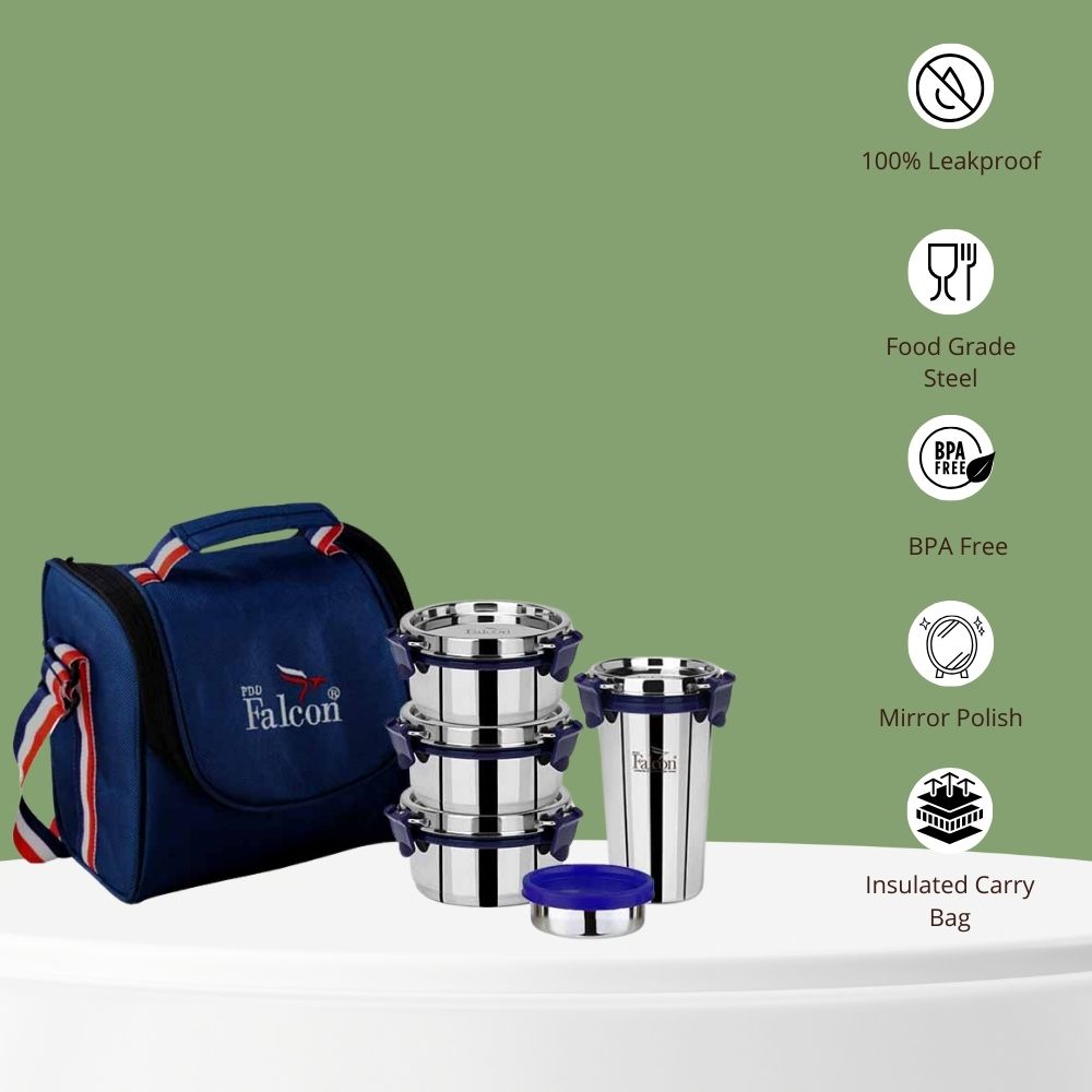Executive Lunch Box Set of 5- 1430ml