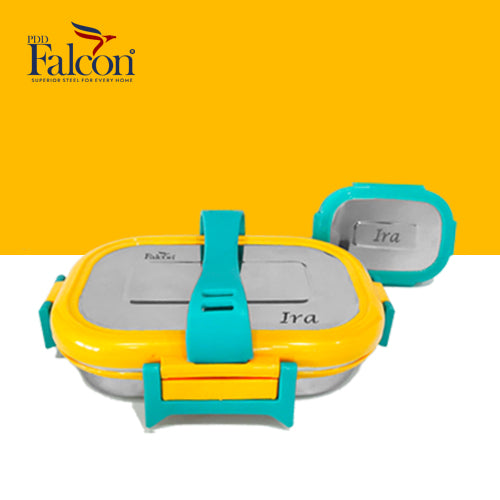 Recto Lock Steel Lunch Box CN Combo FP17018c - 1320ml