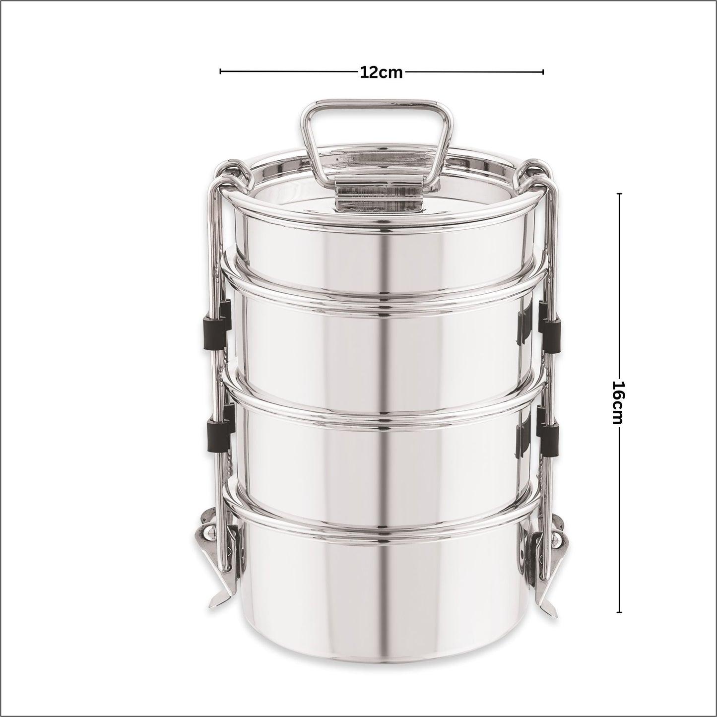 Royal Mega Lunch Box Set of 4 - 1500ml