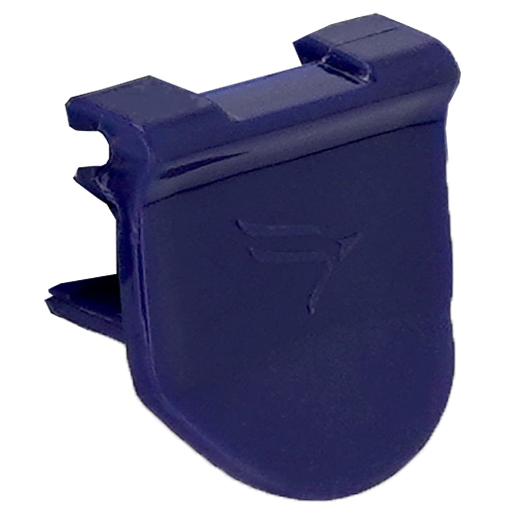 Plastic clamp used in steel lids
