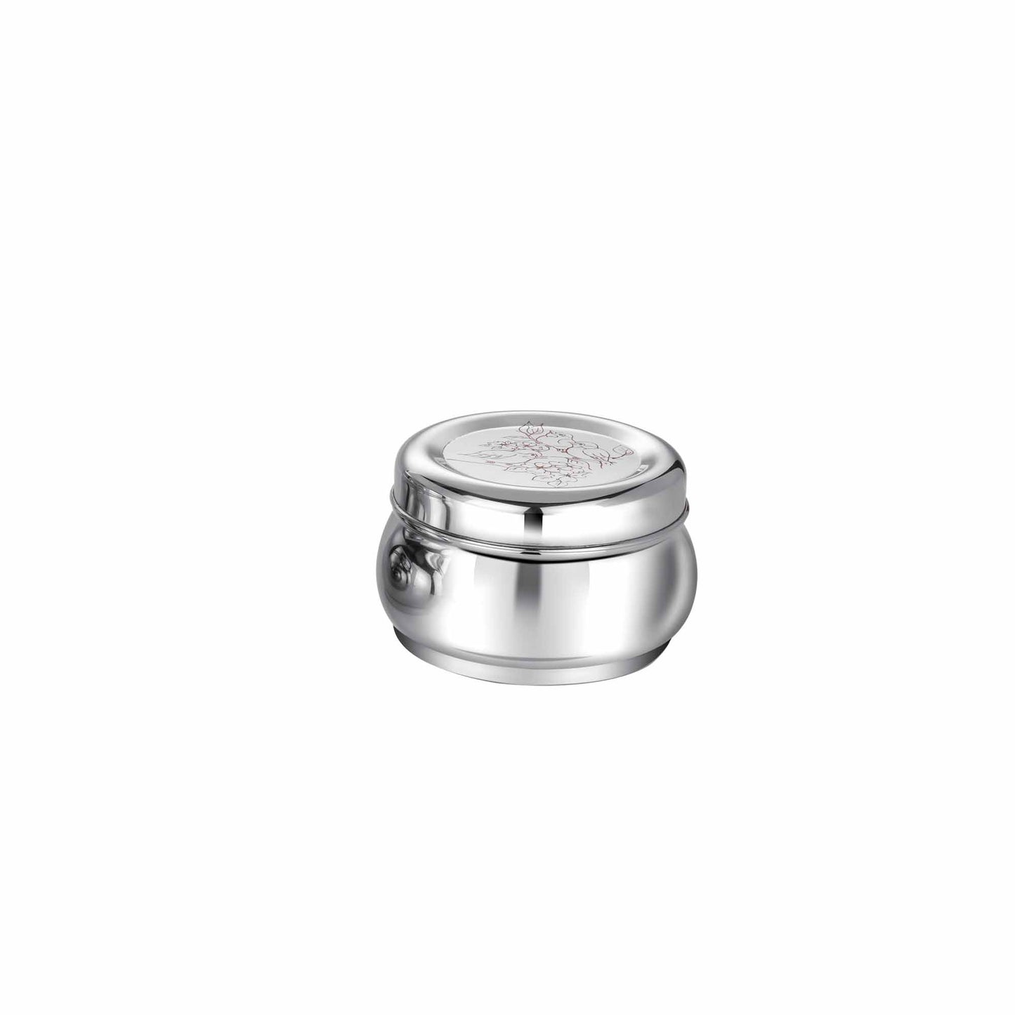 Pdd Falcon Steel Container 1pcs Silver FP10026 - 800ml