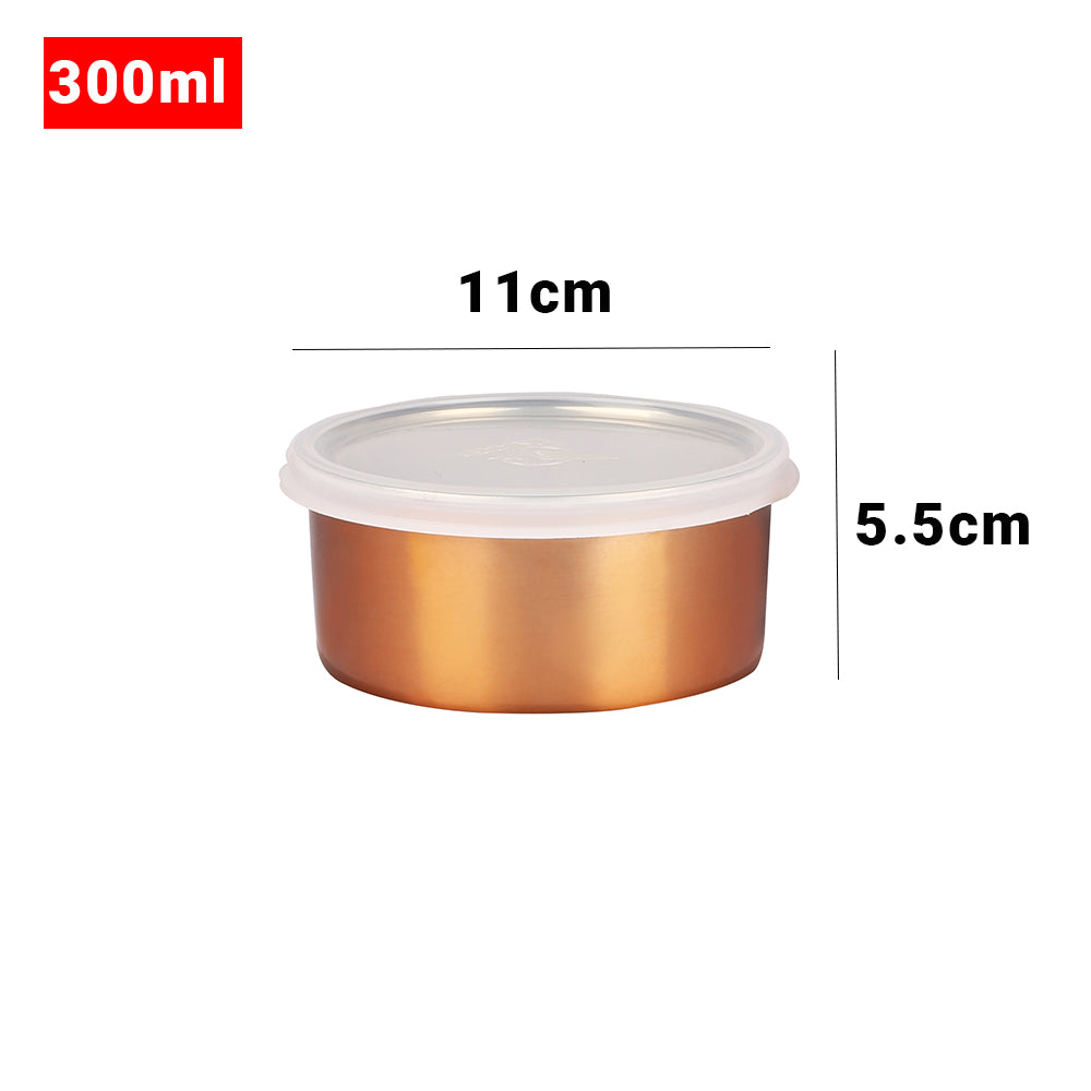 Pdd Falcon Double Wall Airtight Container, Copper, 300ml