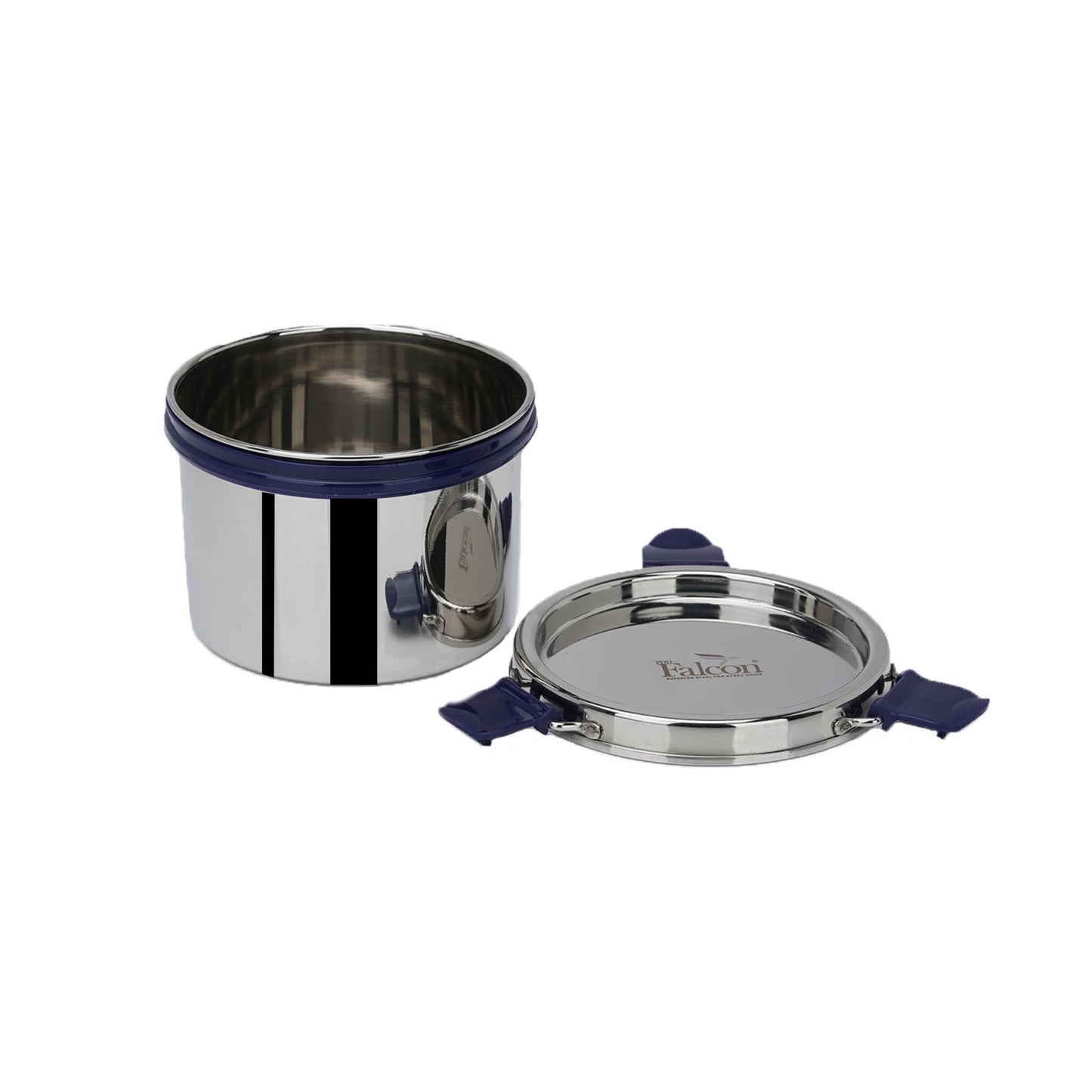 PddFalcon Steel Airtight Container 1pcs - 500ml Tall