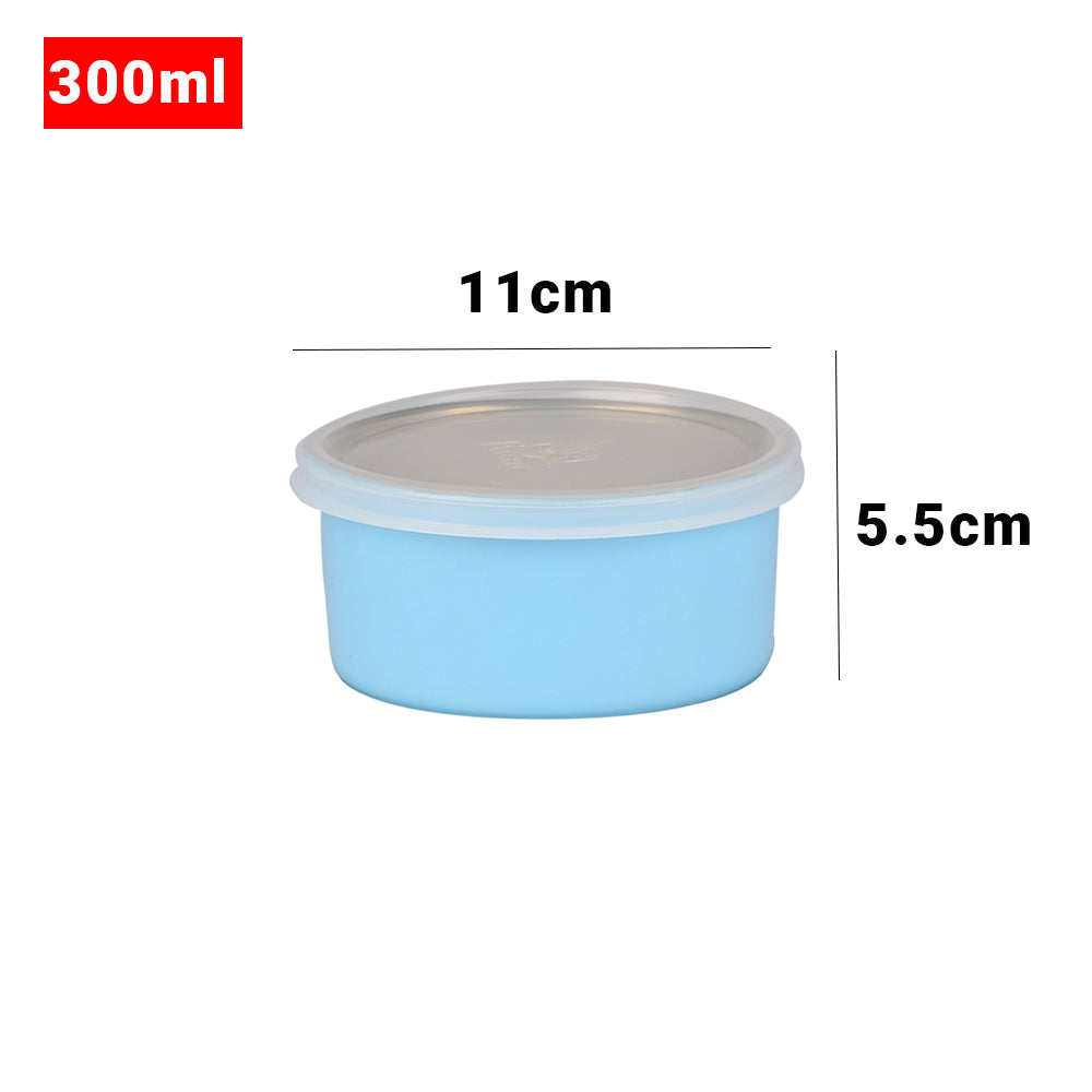 Pdd Falcon Double Wall Airtight Container, Blue, 300ml