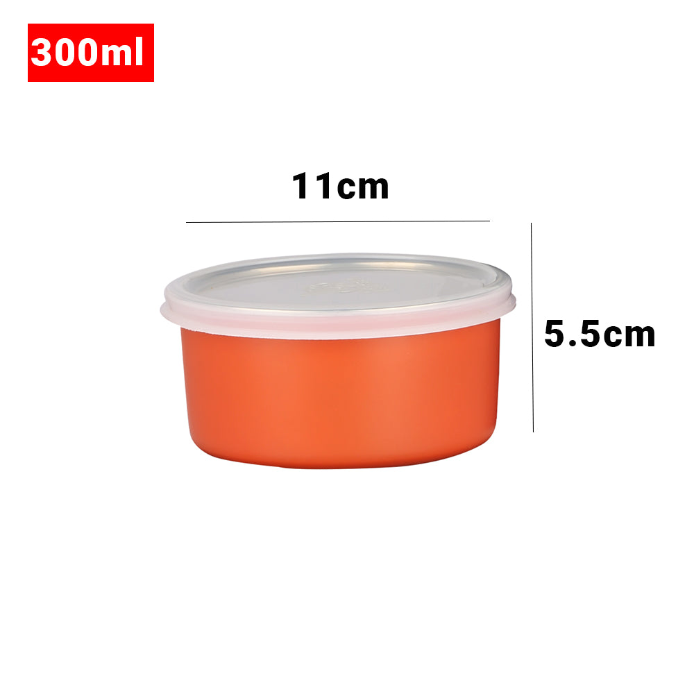 Pdd Falcon Double Wall Airtight Container, Orange, 300ml