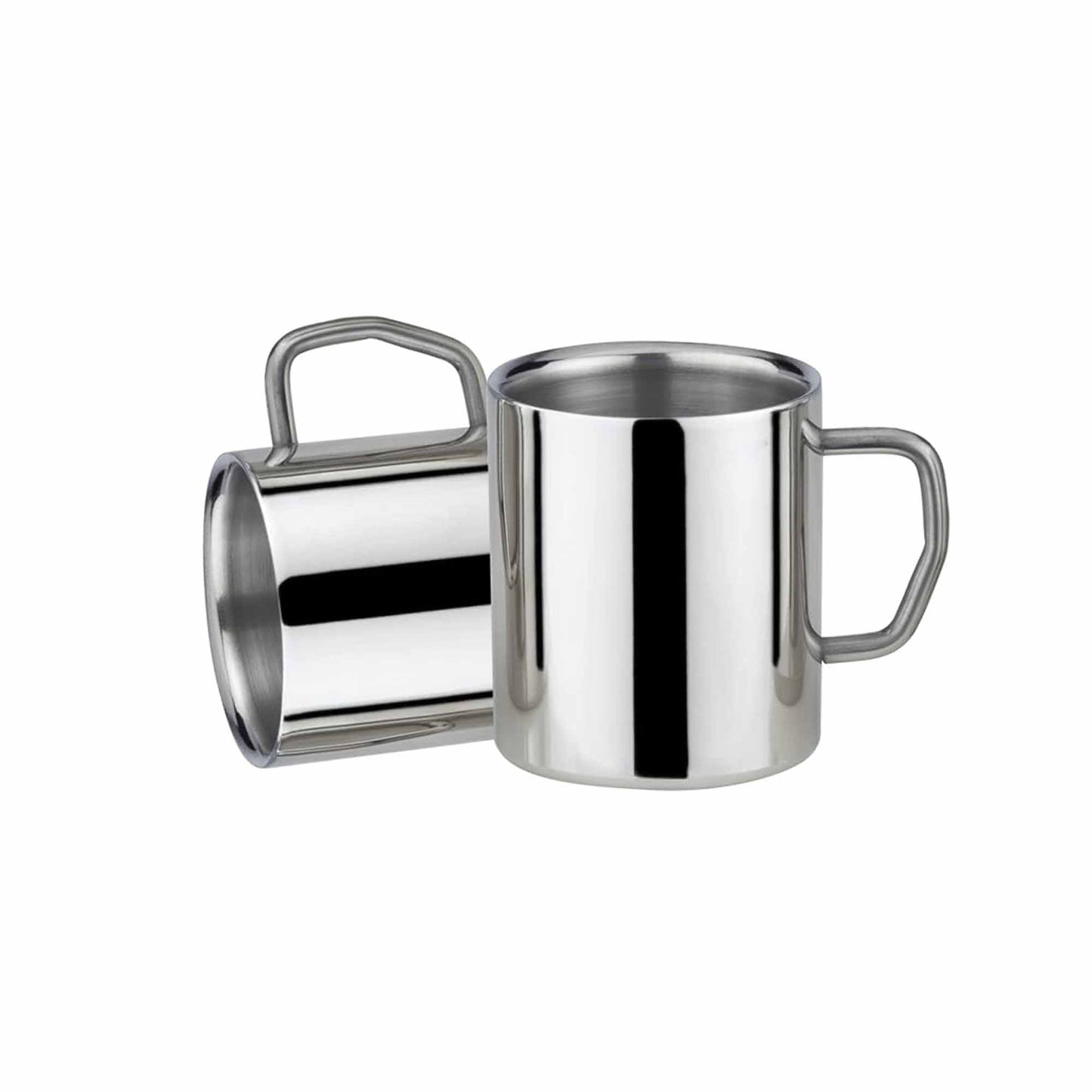 Pdd Falcon Steel Mug Silver - 180ml