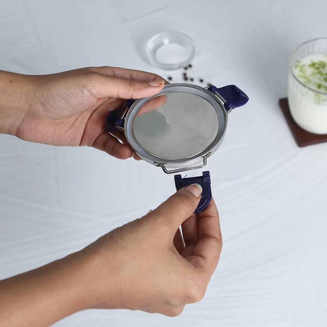 Econxt tumbler fully Stainless steel lid with silicon ring and detachable clamps