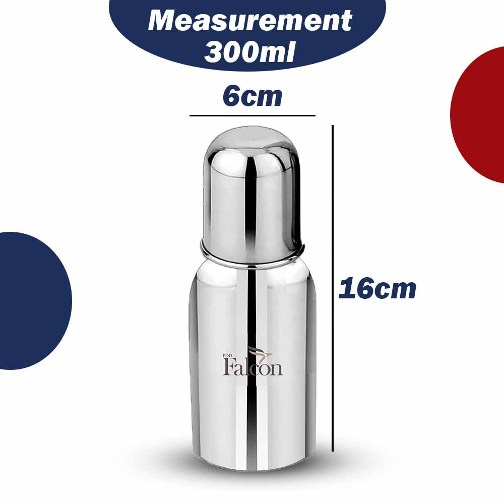 PddFalcon Stainless Steel Babybottle 300ml