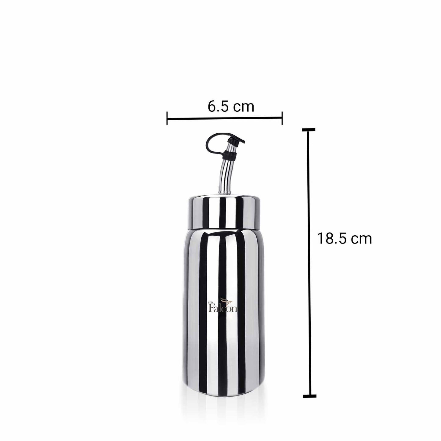 PddFalcon Stainless Steel Kitchen Storage Oil Dispenser 300ml