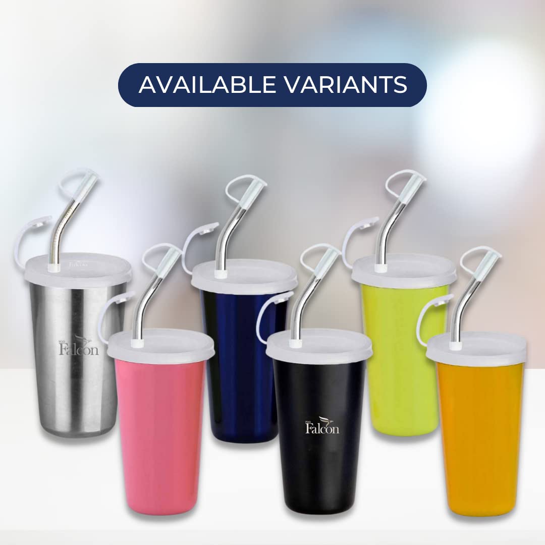 PddFalcon Stainless Steel Sipper Strawglass