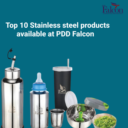 Top 10 stainless steel products available at PDD falcon.