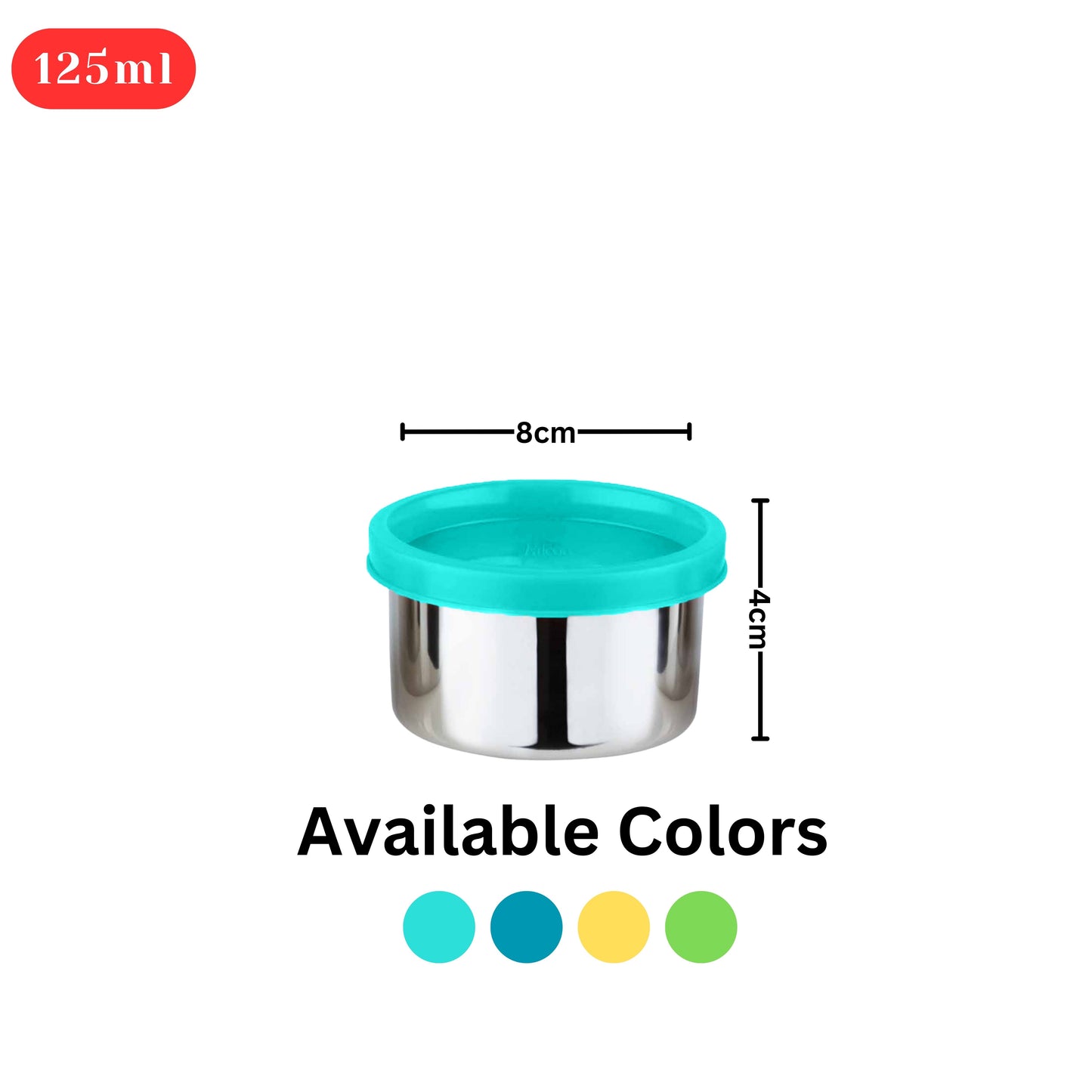 Dura Container 1pc - 125ml