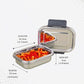 PDDFALCON Stainless Steel Recta Nano Container, 100%Leakproof & Air Tight Container 350ml