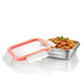 PDDFALCON Stainless Steel Lock N See, Microwave Safe Container