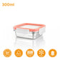 PDDFALCON Stainless Steel Lock N See, Microwave Safe Container