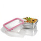 PDDFALCON Stainless Steel Lock N See, Microwave Safe Container