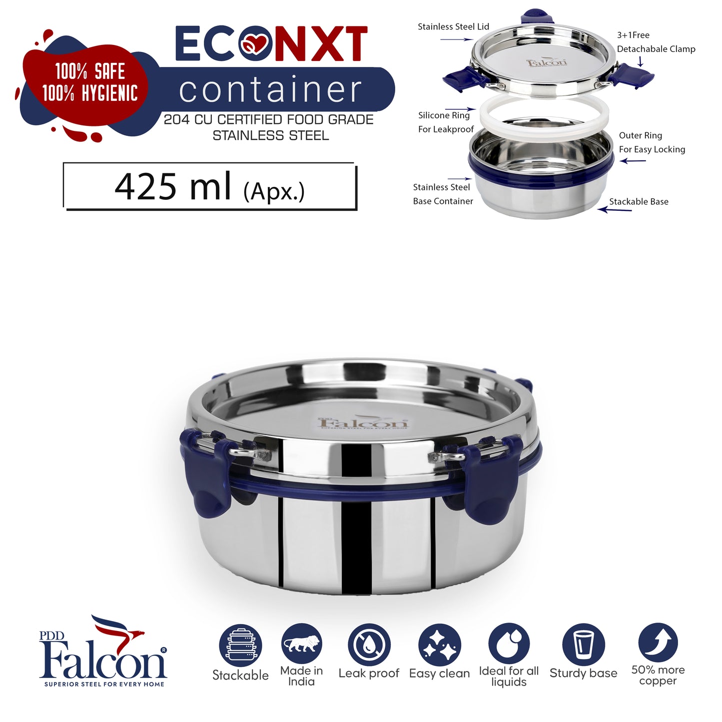 EcoNxt Container 1pc - 425ml