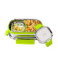 PddFalcon Stainless Steel Recta Lunch Mate 100% Leakproof Lunch Box Green - 930ml