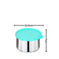 PddFalcon Stainless Steel Airtight Dura Max Container 1pcs - 600ml