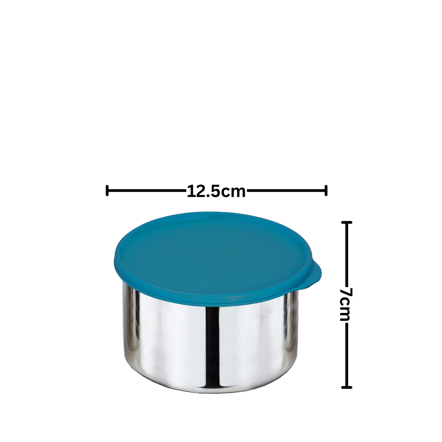 PddFalcon Stainless Steel Airtight Dura Max Container 1pcs - 600ml