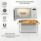PDDFALCON Stainless Steel Lock N See, Microwave Safe Container