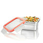 PDDFALCON Stainless Steel Lock N See, Microwave Safe Container