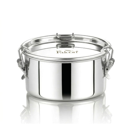 PDDFALCON Stainless Steel Uniclip Container, 100% Leakproof