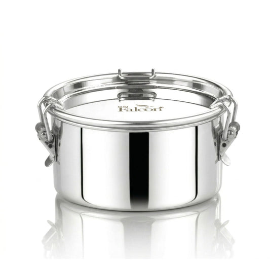 PDDFALCON Stainless Steel Uniclip Container ,100%Leakproof 600ml