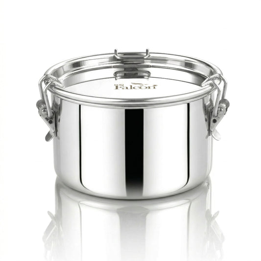 PDDFALCON Stainless Steel Uniclip Container ,100%Leakproof 800ml