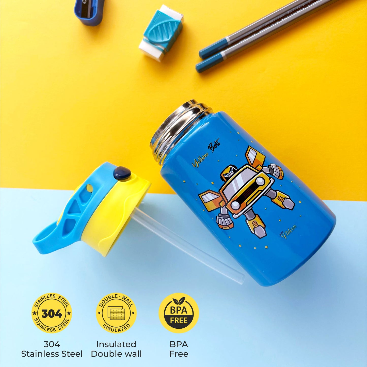 Sippy Insulated Water Bottle Bott 350ml
