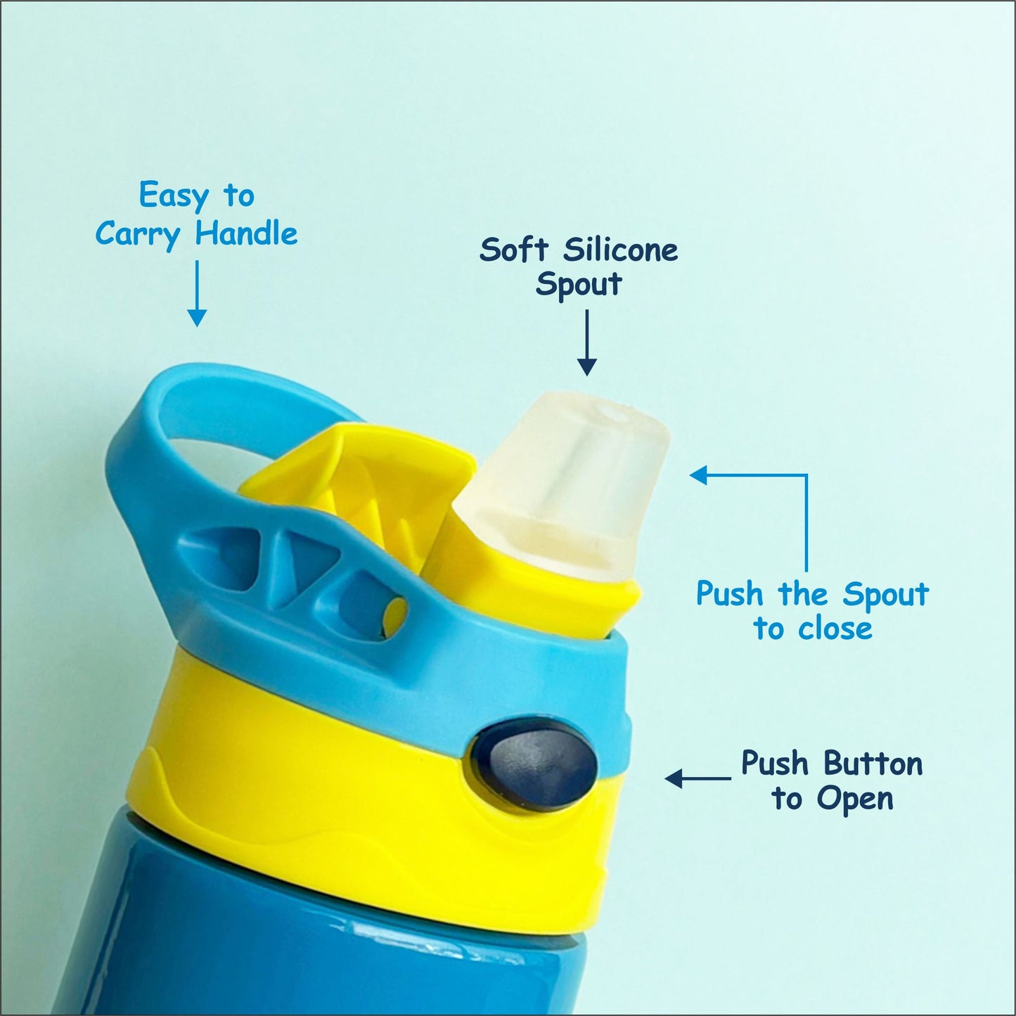 Sippy Insulated Water Bottle Bott 350ml