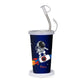 PddFalcon Steel Straw Glass 1pcs Astronaut Dark Blue FP24017 CN10 - 450ml