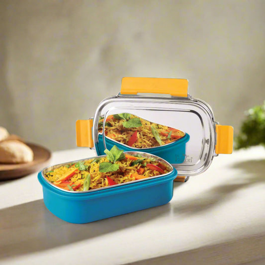 PddFalcon Stainless Steel Comet Microwave-Safe Lunch Box