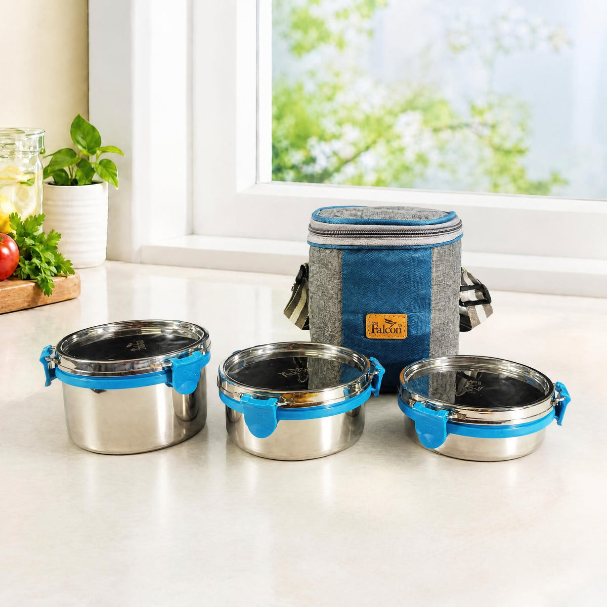 FP 11101 - EcoNxt Lunch Box Super Set of 3 - 1300ml