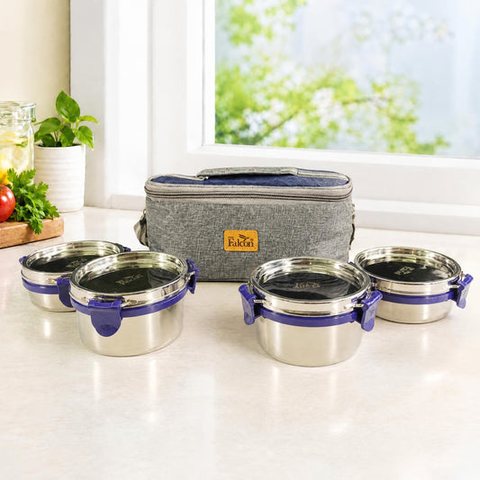 FP 11041 - EcoNxt Tulip Lunch Box Set of 4-1000ml