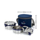 Pdd Falcon Stainless Steel EcoNxt Lunch Box Jumbo Set of 2 - 1000ml