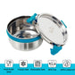 PddFalcon Stainless Steel EcoNxt Lunch Box Lily Turkish Blue Set of 2 - 700ml