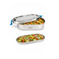 FP 17020 - Oval Container with Plate 1pc, 500ml