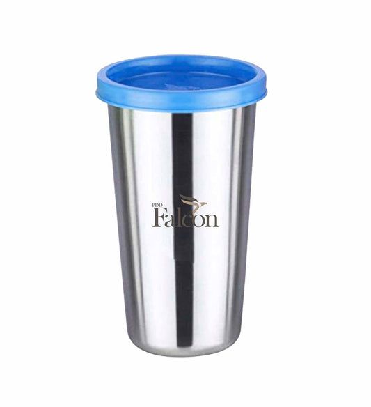 PddFalcon Stainless Steel Drinkware Classic Tumbler 370ml NvyBlue