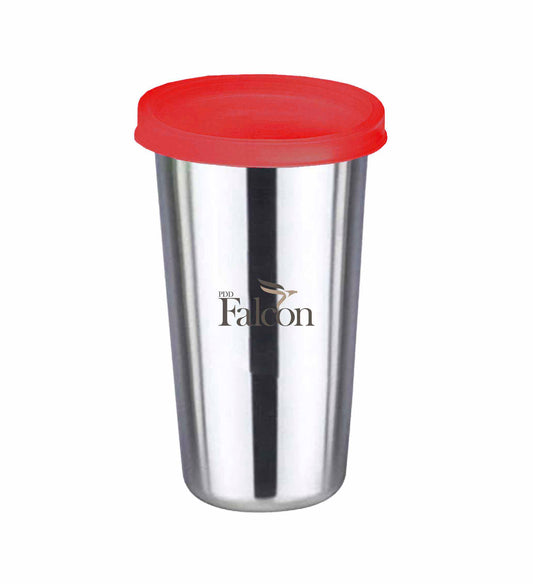 PddFalcon Stainless Steel Drinkware Classic Tumbler 370ml Red