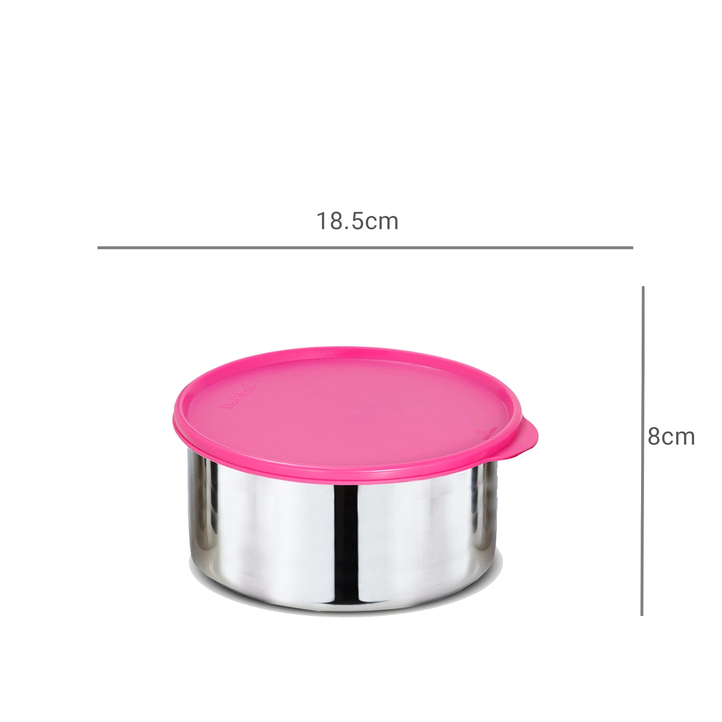 PddFalcon Stainless Steel Lunch Box Container 7.2 Pink