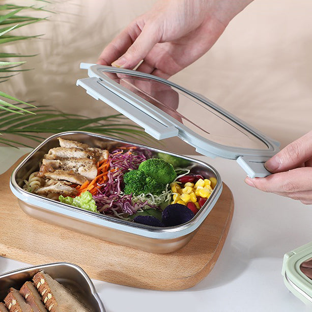 Recto Lock Steel Big Lunch Box FP17019 1130ml