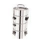 PddFalcon Stainless Steel Royal Commercial Travel Tiffin Box FP35008 - 7X4 9.5L