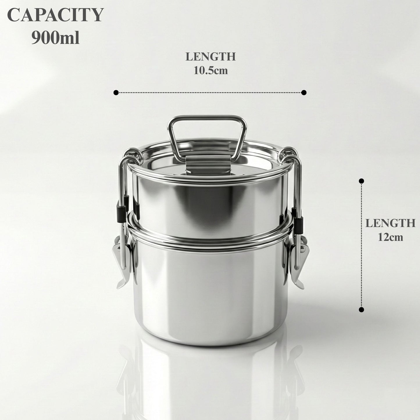 Royal Jumbo Lunch Box Set of 2 - 1000ml